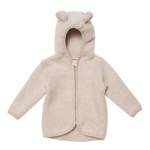 HUTTELIHUT Jackie Jacket In Merino Wool Fleece Baby Infant 56/62 0-3 Months